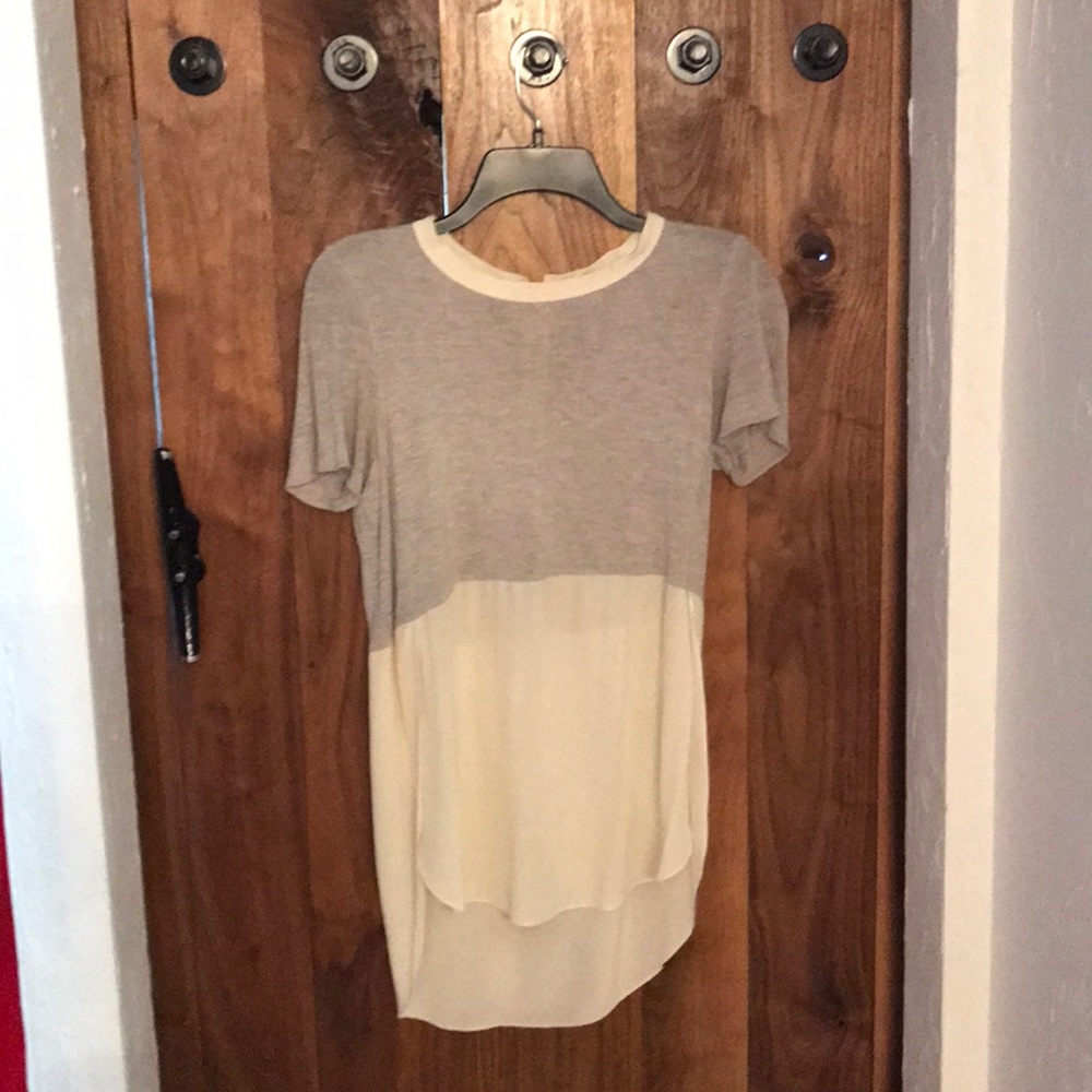 Wilfred with silk top